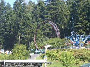 Wheel of fire ride, gross