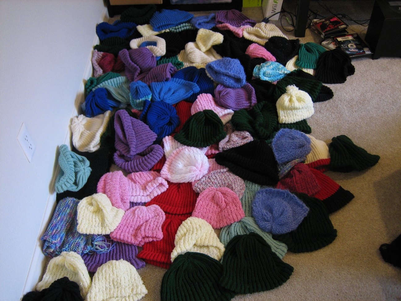110 hats!!!!~~