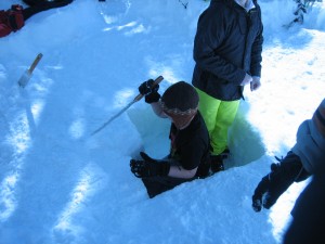Cutting the base