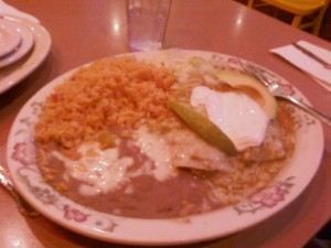 Enchiladas Verdes