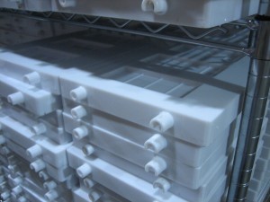 Molds for chocolate bars