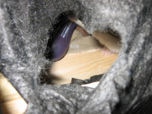 Access to the hideout