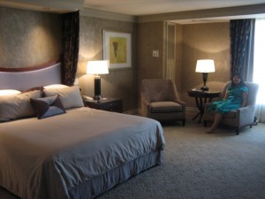 Our room at the Bellagio