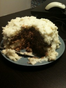 Meatloaf cake