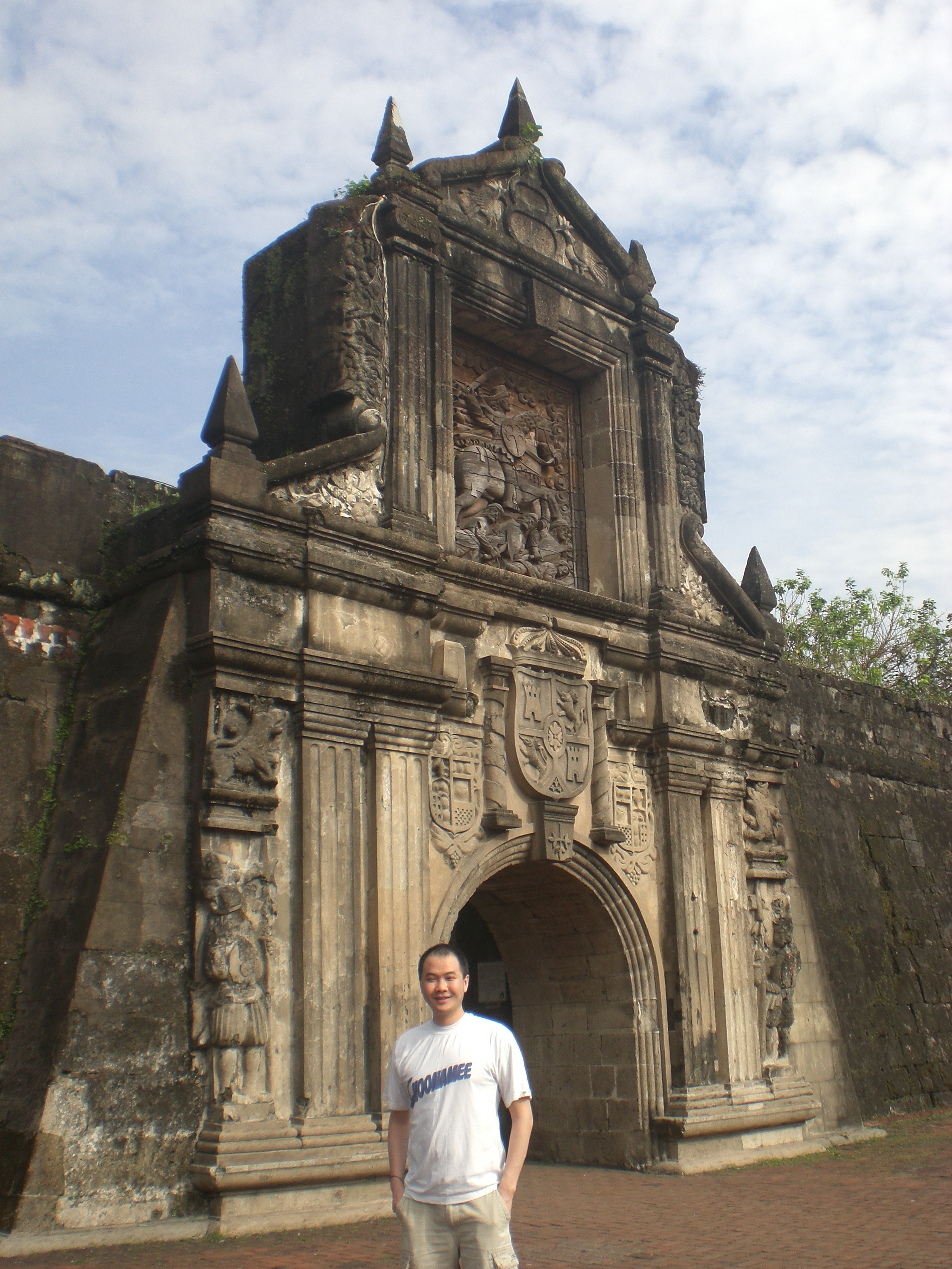 Strolling around historic Manila